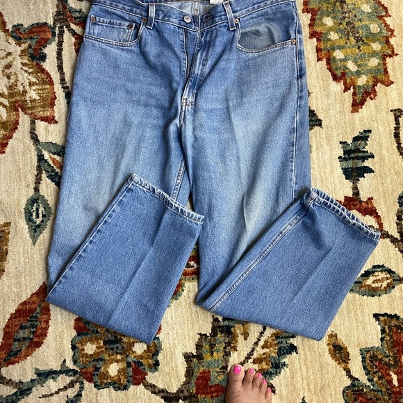 Levi's Men's Blue Jeans, Levi’s 550 35/30 - Picture 5 of 8